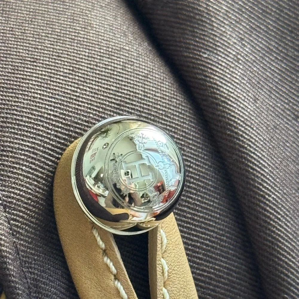 Hermes Black and Tan Cap - Picture 8 of 8